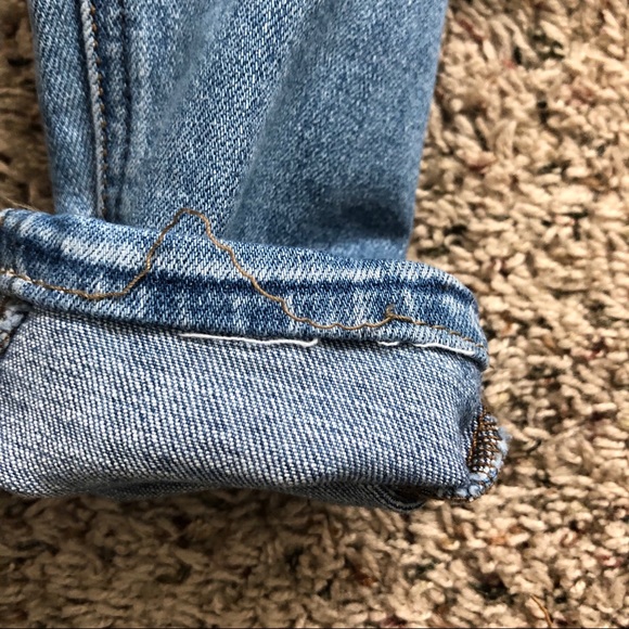 Free People Button Fly Skinny Jeans - Picture 8 of 8